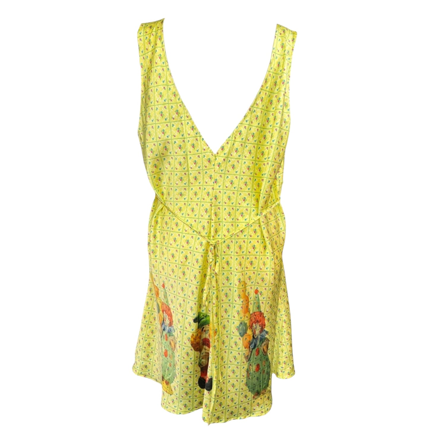 FUNNY YELLOW DRESS - 2X