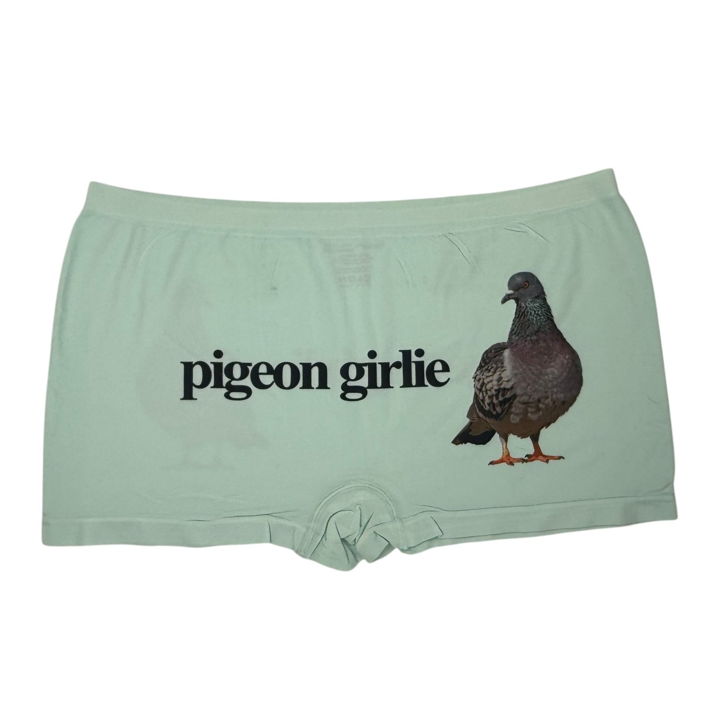 PIGEON GIRLIE SEAFOAM BOYSHORT UNDIES - 2XL