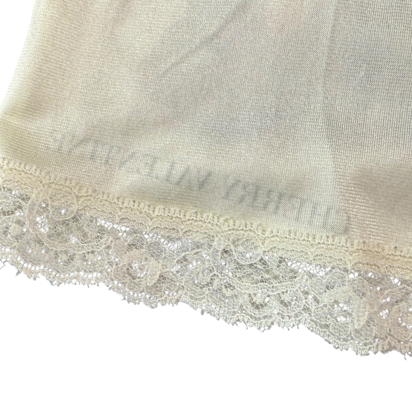 RATTY CREAM SKIRT - XS
