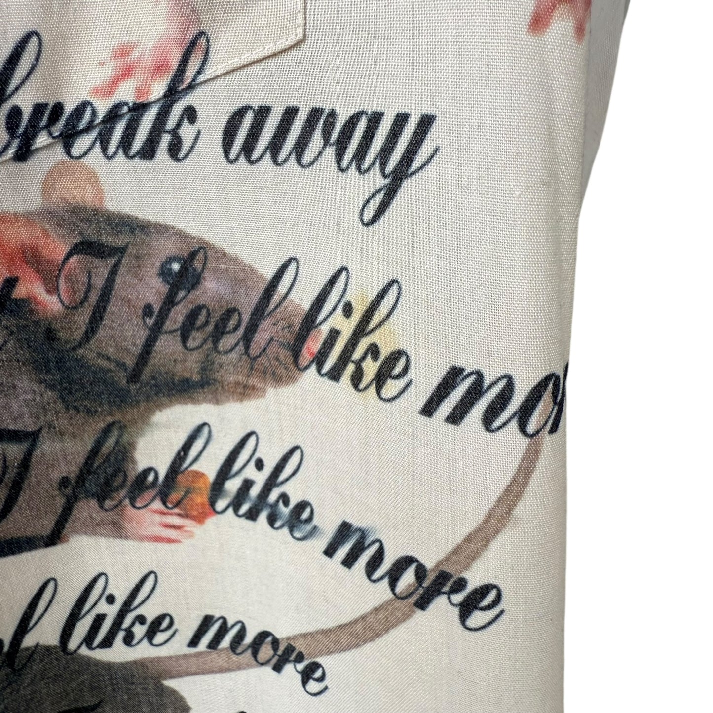 DIGITAL RATS TAN SHIRT - MENS M