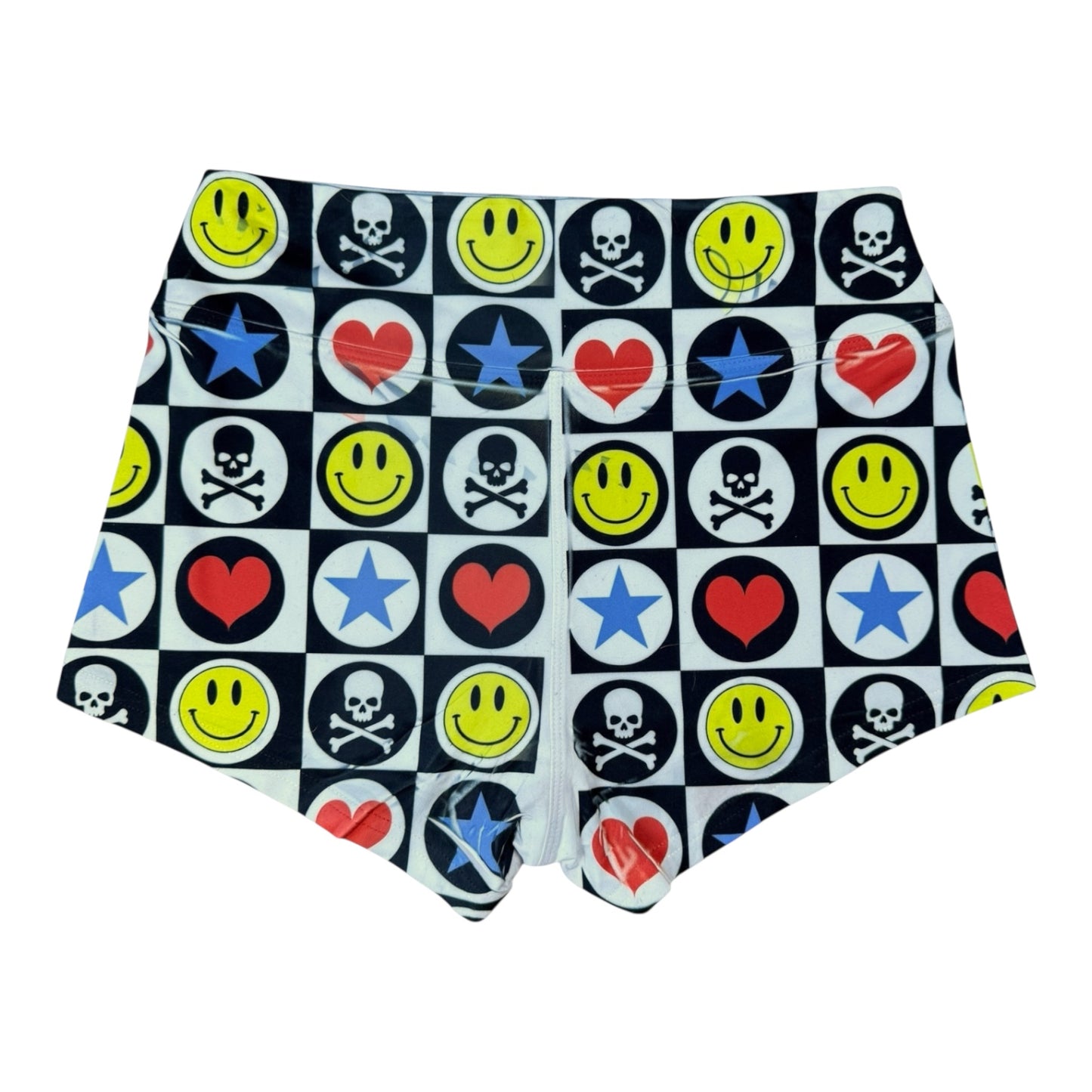 90S YOGA SHORTS SAMPLE- XS