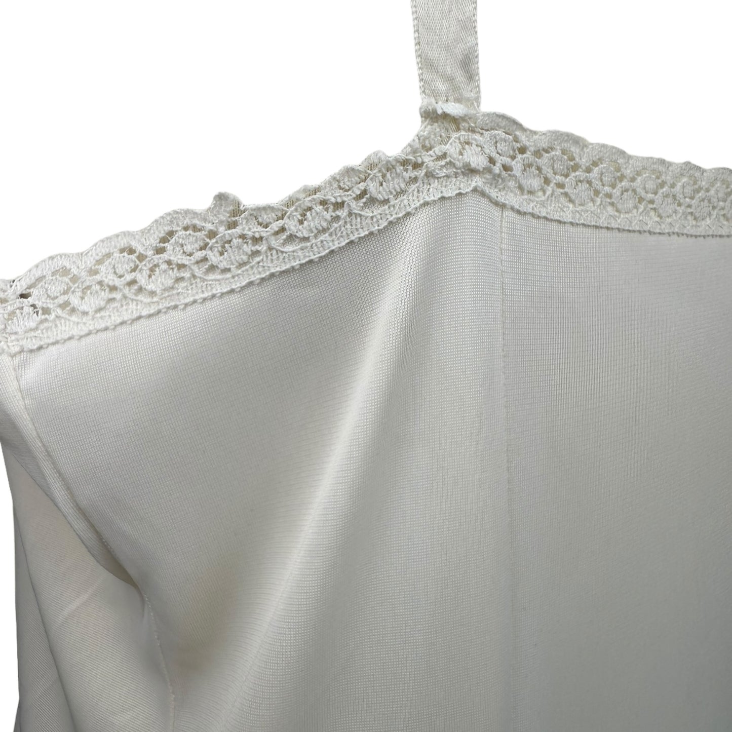 PUNK RAT WHITE LACE SLIP DRESS SAMPLE - M