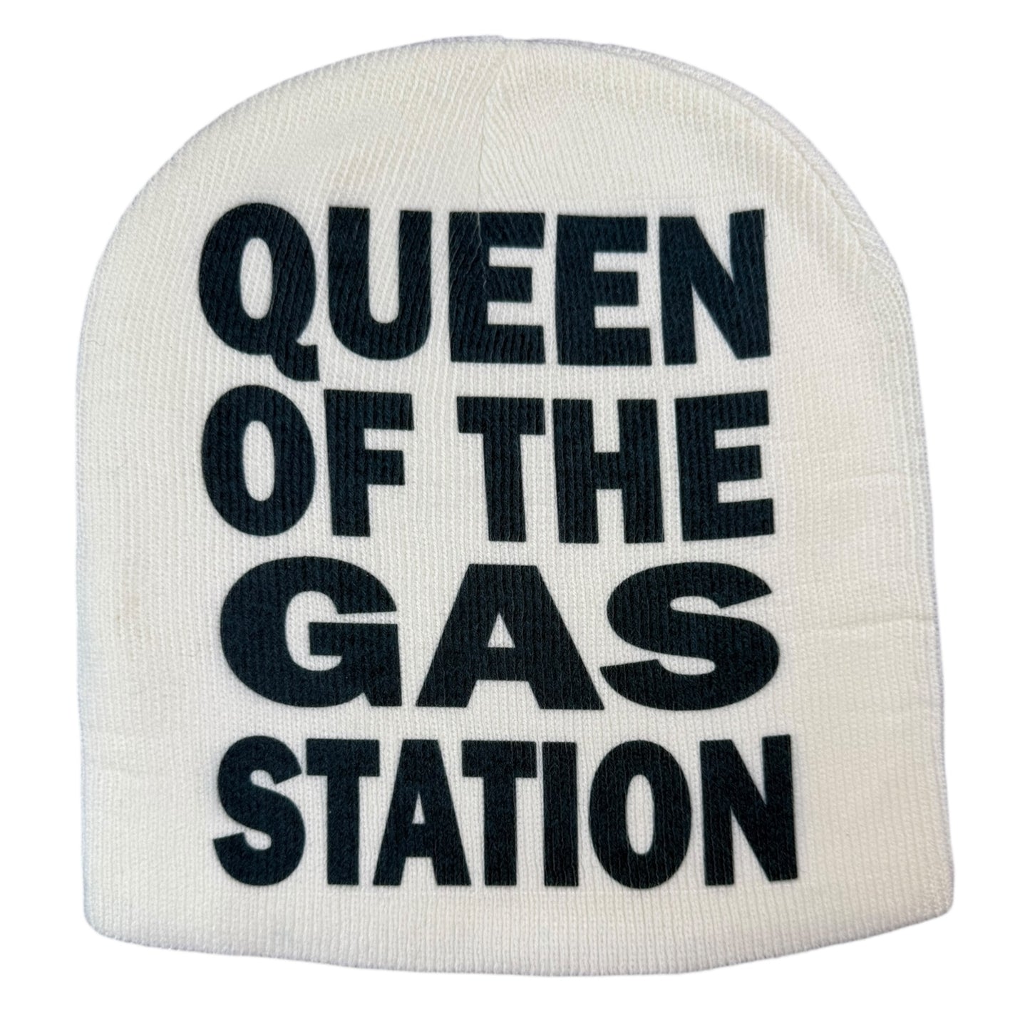 QUEEN OF THE GAS STATION BEANIE *READY TO SHIP*