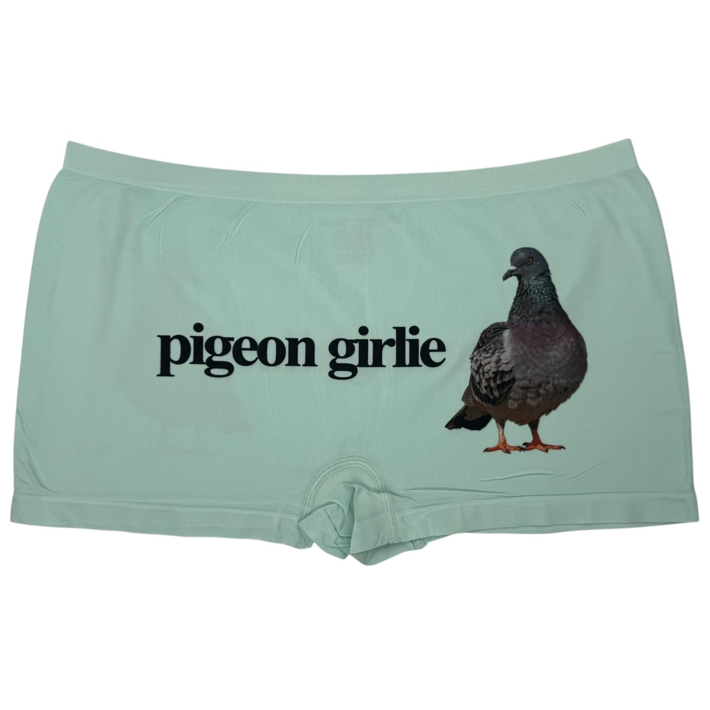 PIGEON GIRLIE SEAFOAM BOYSHORT UNDIES - 2XL