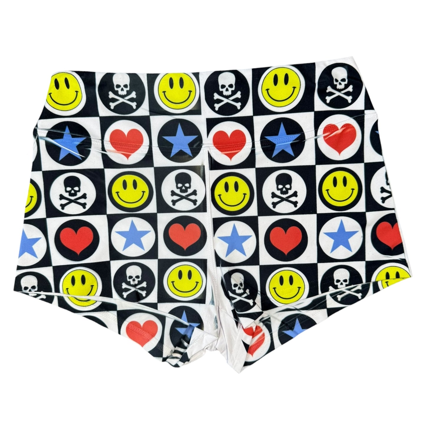 90S YOGA SHORTS SAMPLE- XS