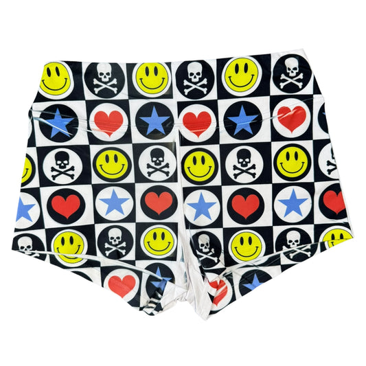 90S YOGA SHORTS SAMPLE- XS