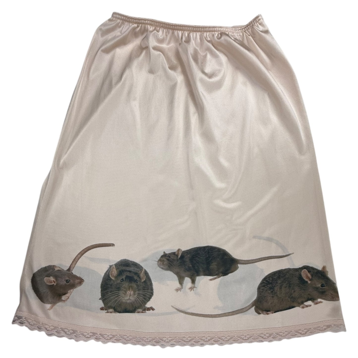 RATS BLUSH PINK LONG SKIRT - S