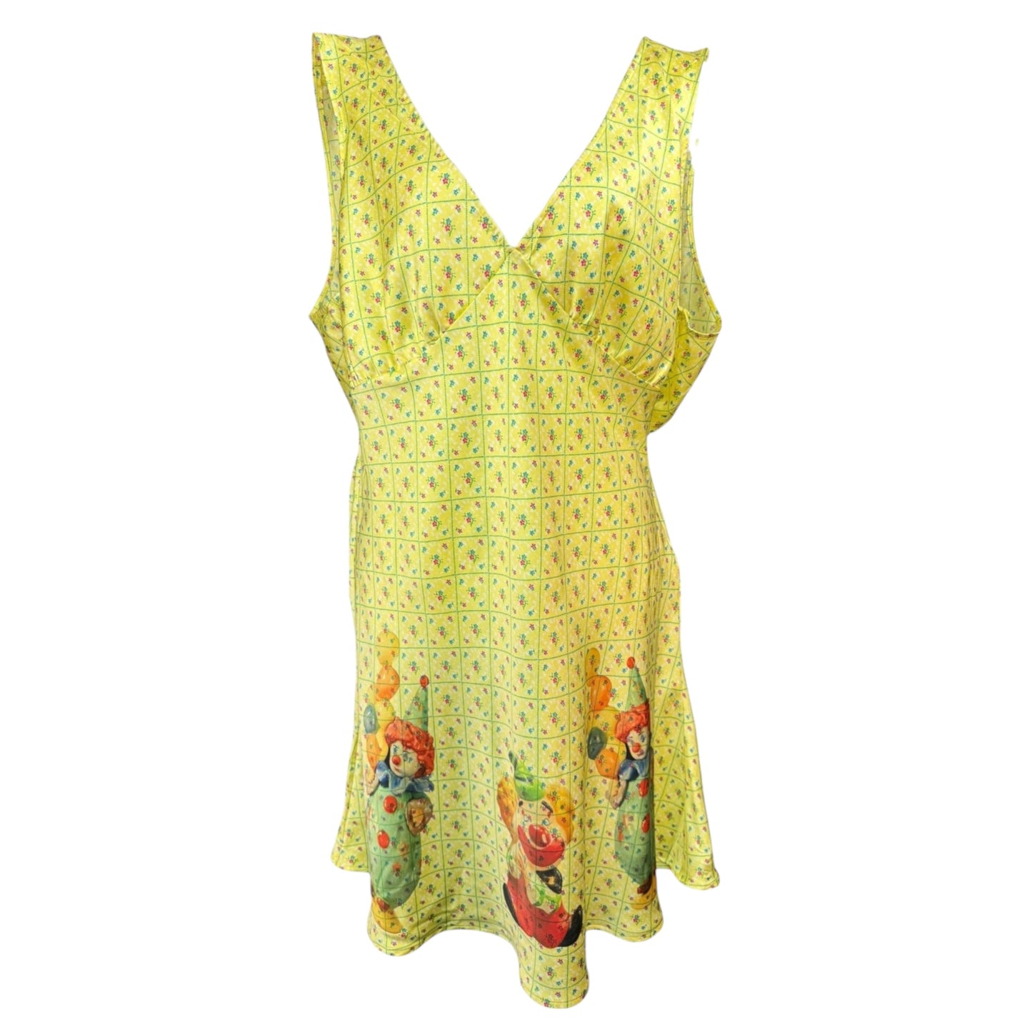 FUNNY YELLOW DRESS - 2X