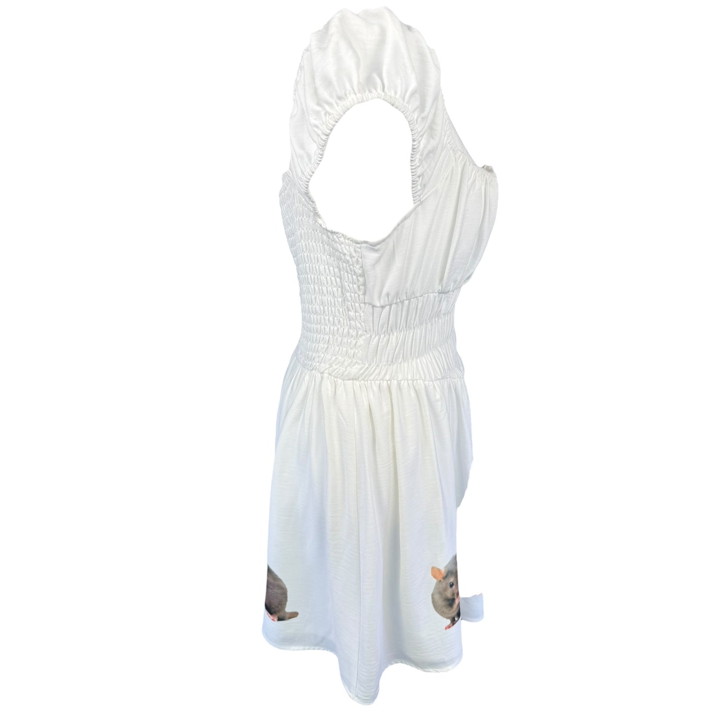WHITE RAT SAMPLE CORSET DRESS  - L