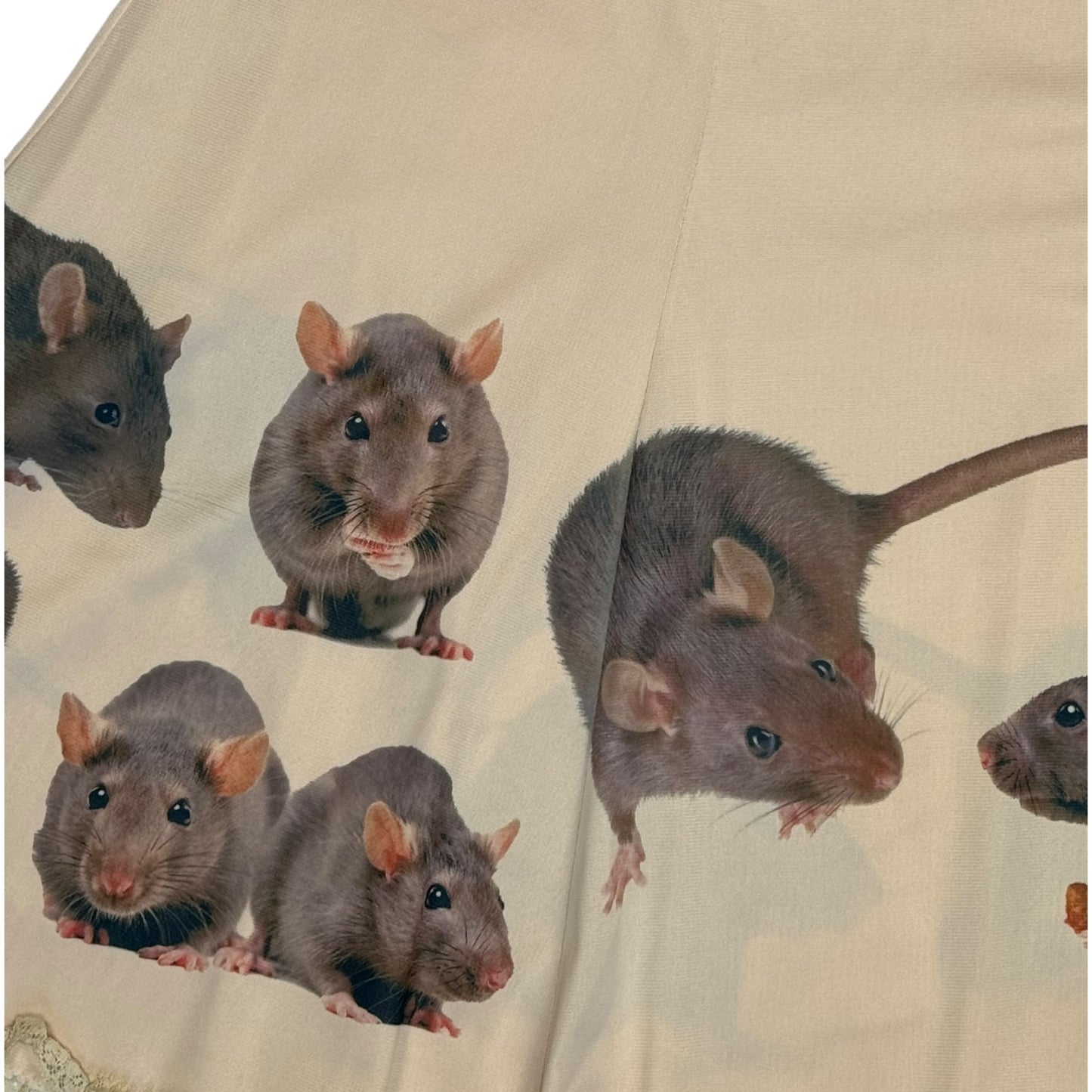 RAT ROW TAN SKIRT - M