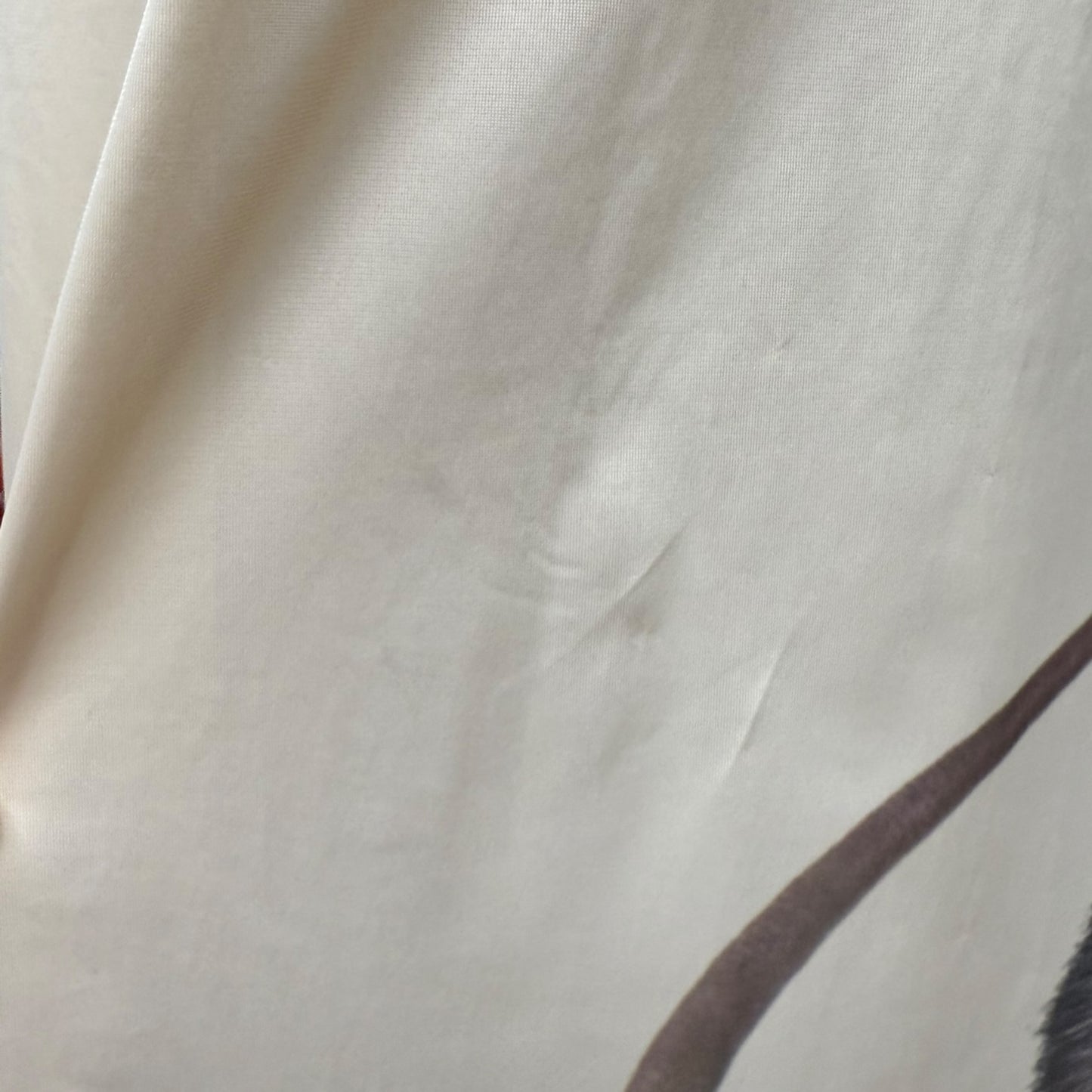 BIG RAT BEIGE LONG DRESS SAMPLE - S