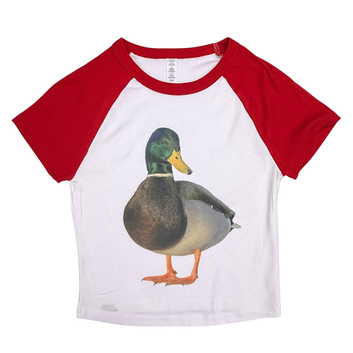 RED DUCK BABY BASEBALL TEE *PRE-ORDER*