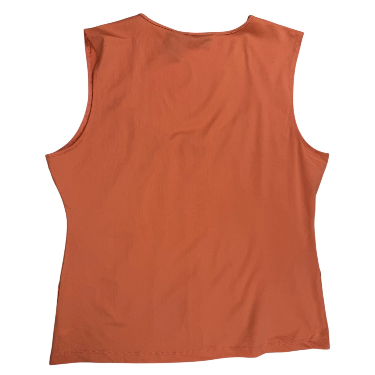 RAT Y2K LACE UP PEACH TANK TOP - XL