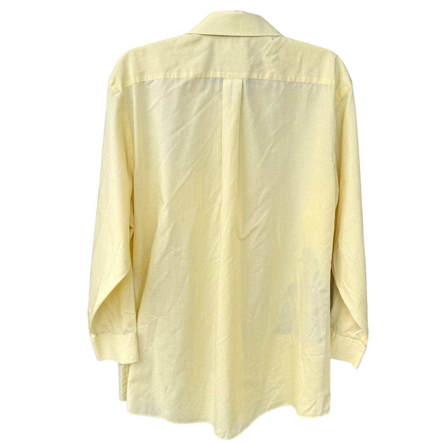 PIGEON PALE YELLOW SHIRT -  MENS L
