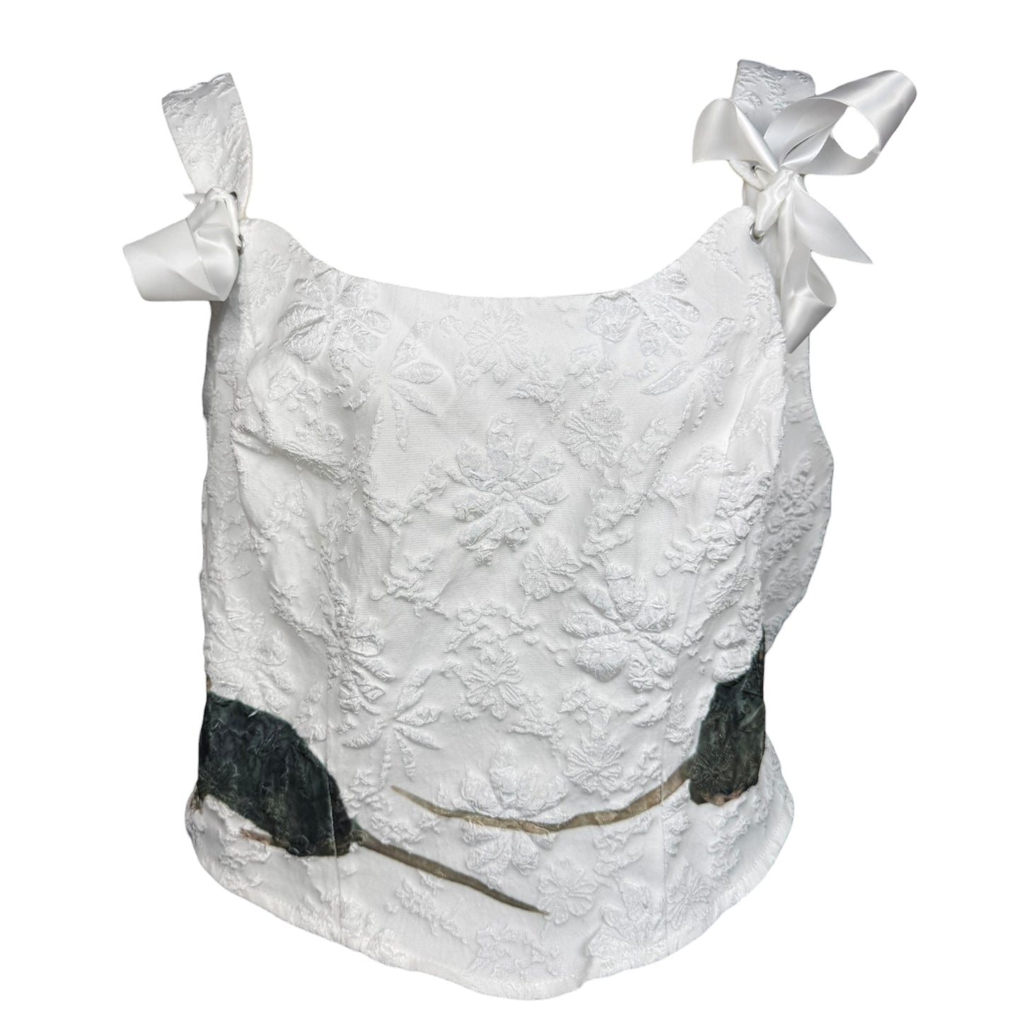 RATS WHITE CORSET SAMPLE - 3X