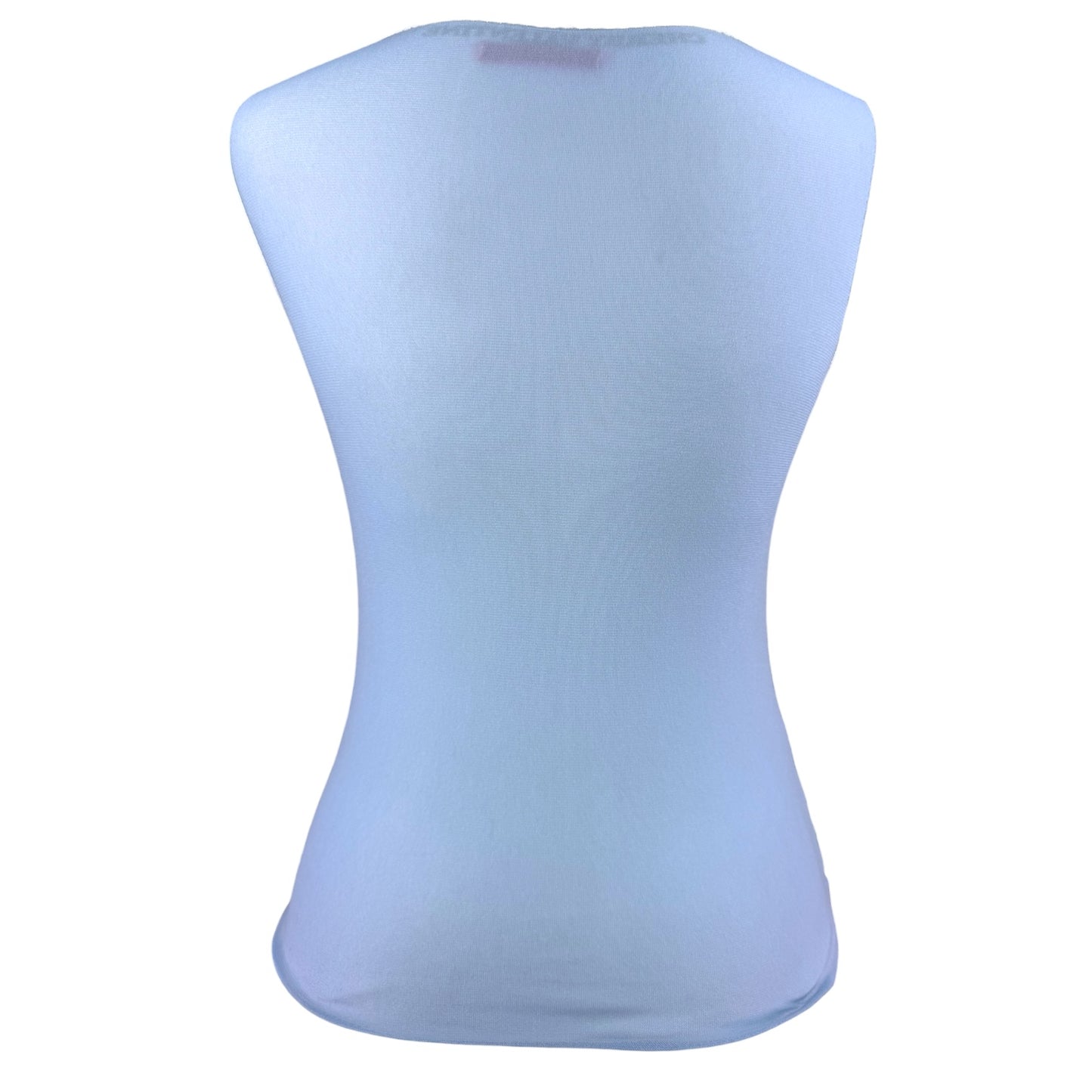 PRETTY PILLS BLUE TANK TOP - XS/S
