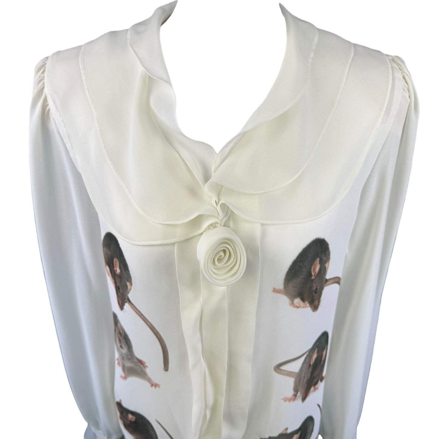 RAT ROSETTE BLOUSE - S