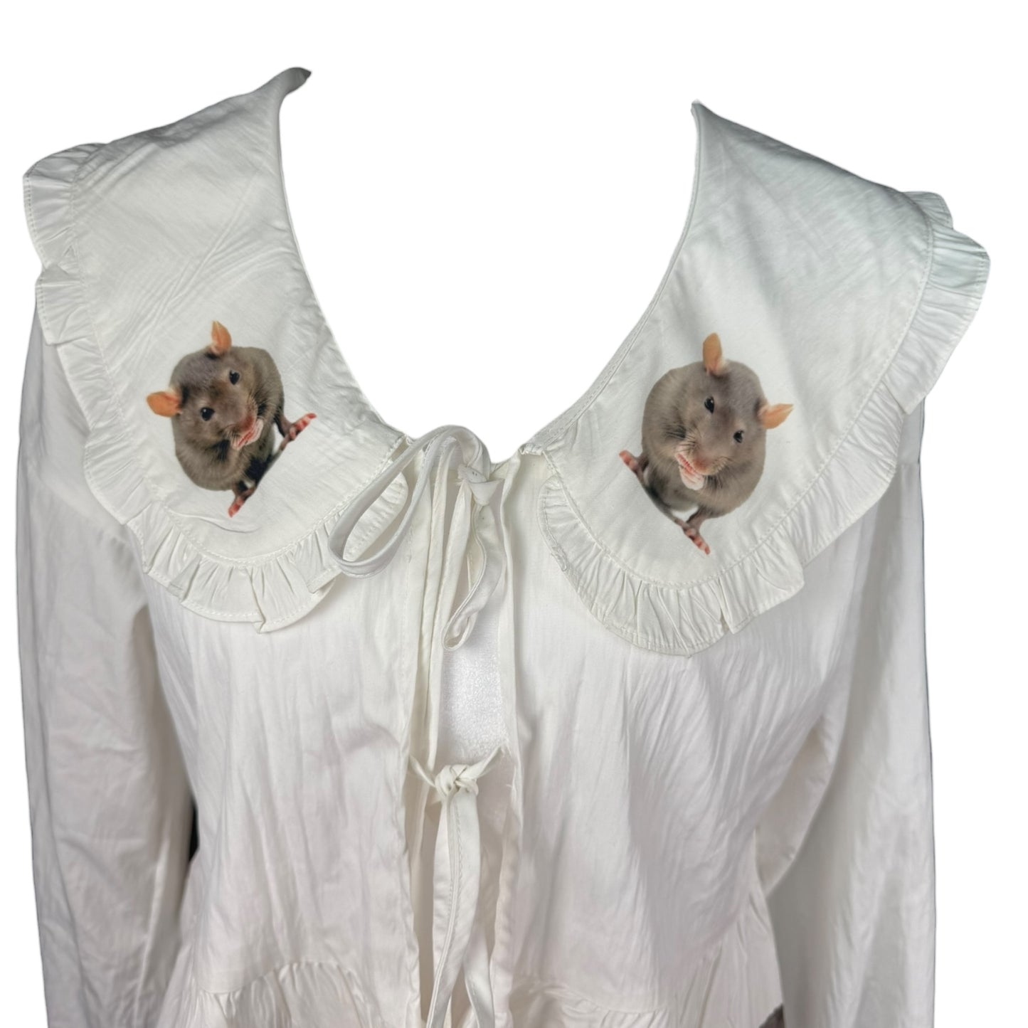 DARK ACADAMIA RAT BLOUSE - L