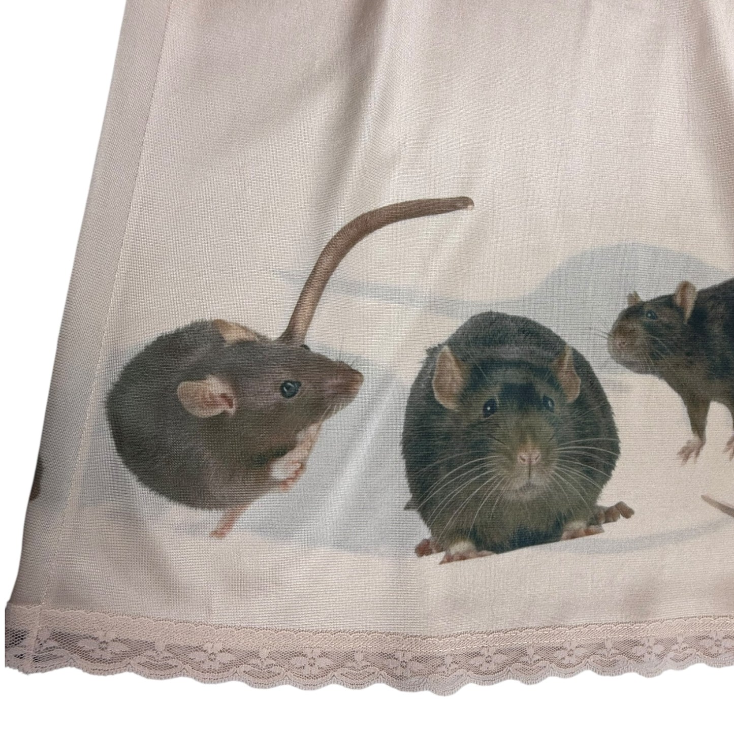 RATS BLUSH PINK LONG SKIRT - S