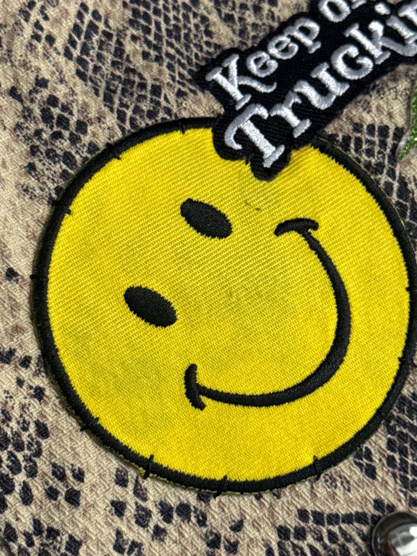 KEEP ON TRUCKIN' PYTHON SHORTS - M