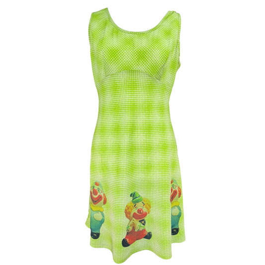 FUNNY GREEN DRESS - M