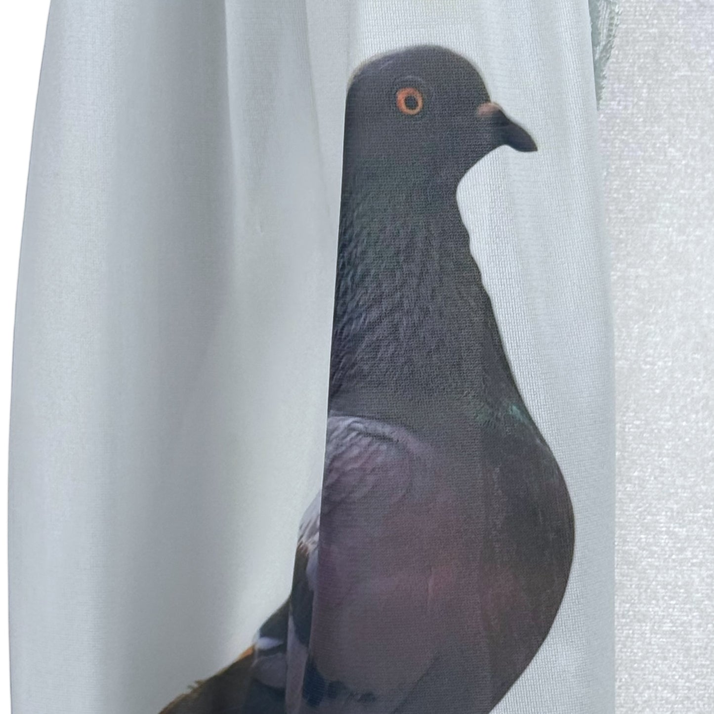 BLUE PIGEON TIE UP NIGHTIE TOP - L