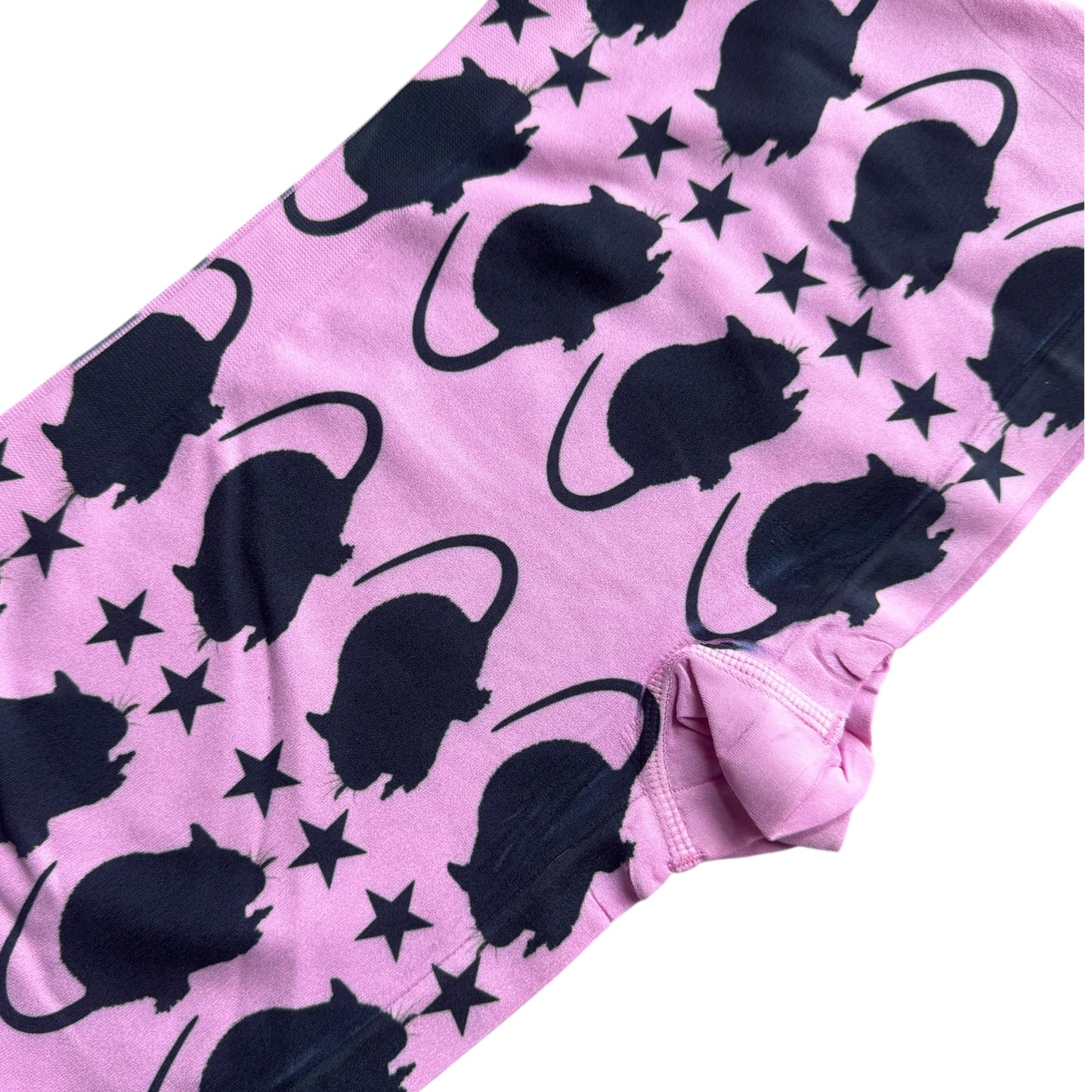 PUNK RAT PINK BOY SHORT UNDIES - M