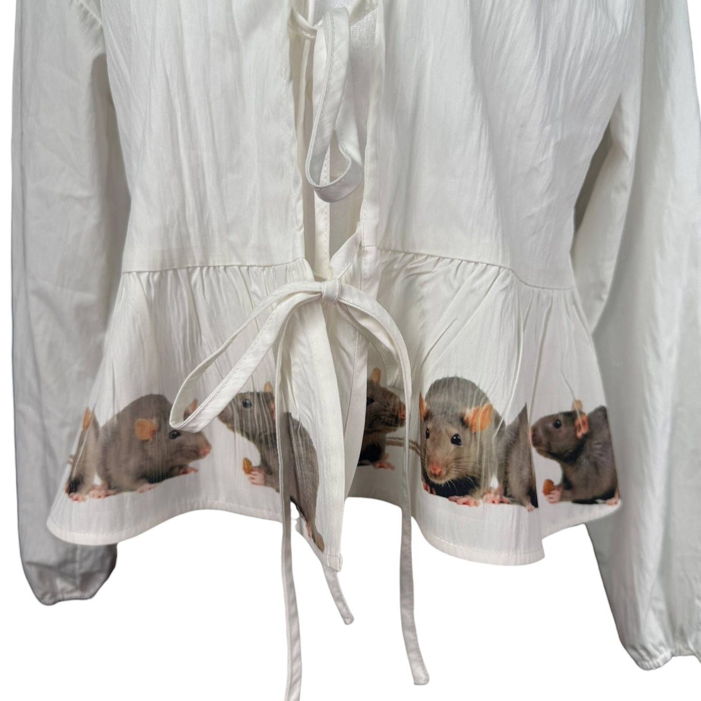 DARK ACADAMIA RAT BLOUSE - L