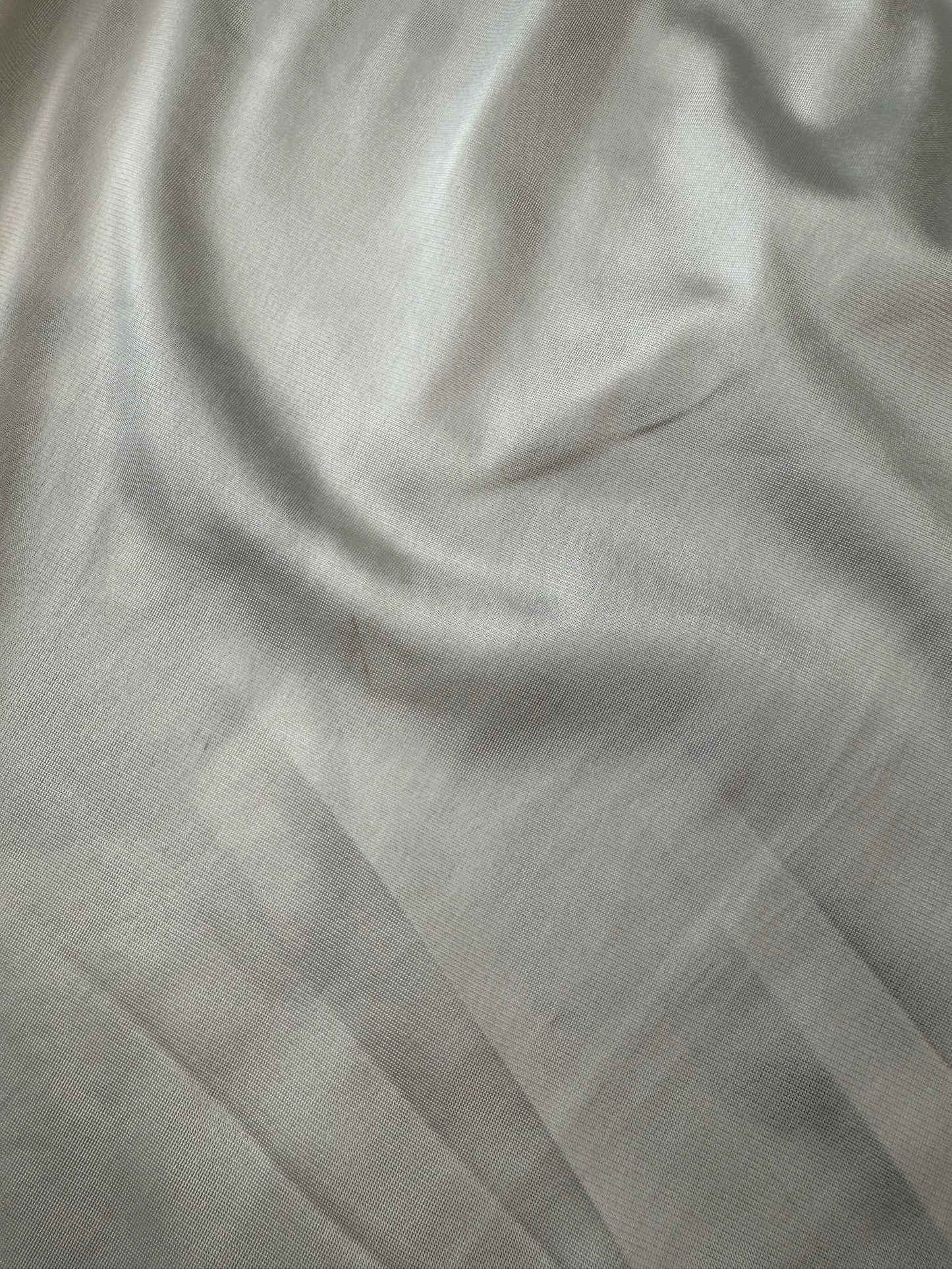 RATTY WHITE SKIRT - S