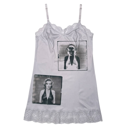 MARILYN SLIP MINI DRESS - XS