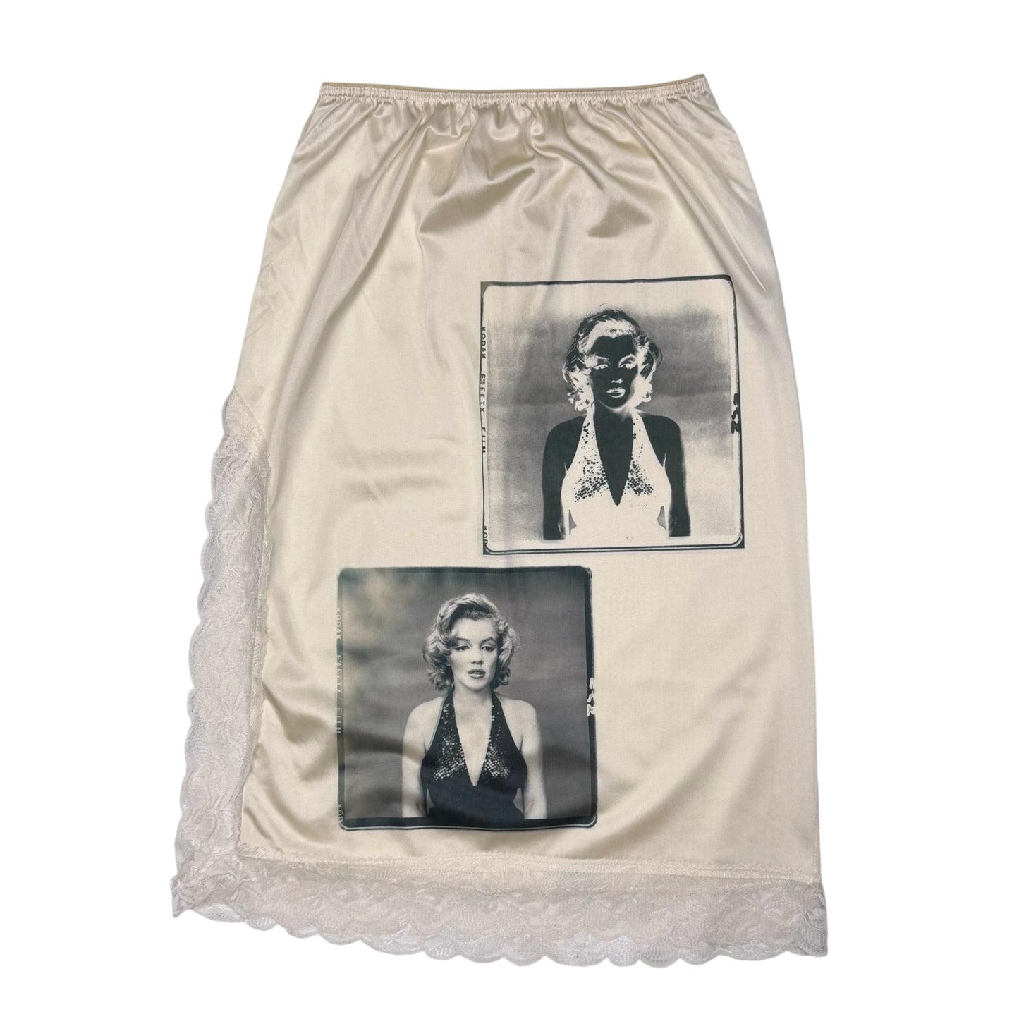 MARILYN CREAM LACE SKIRT - S/M