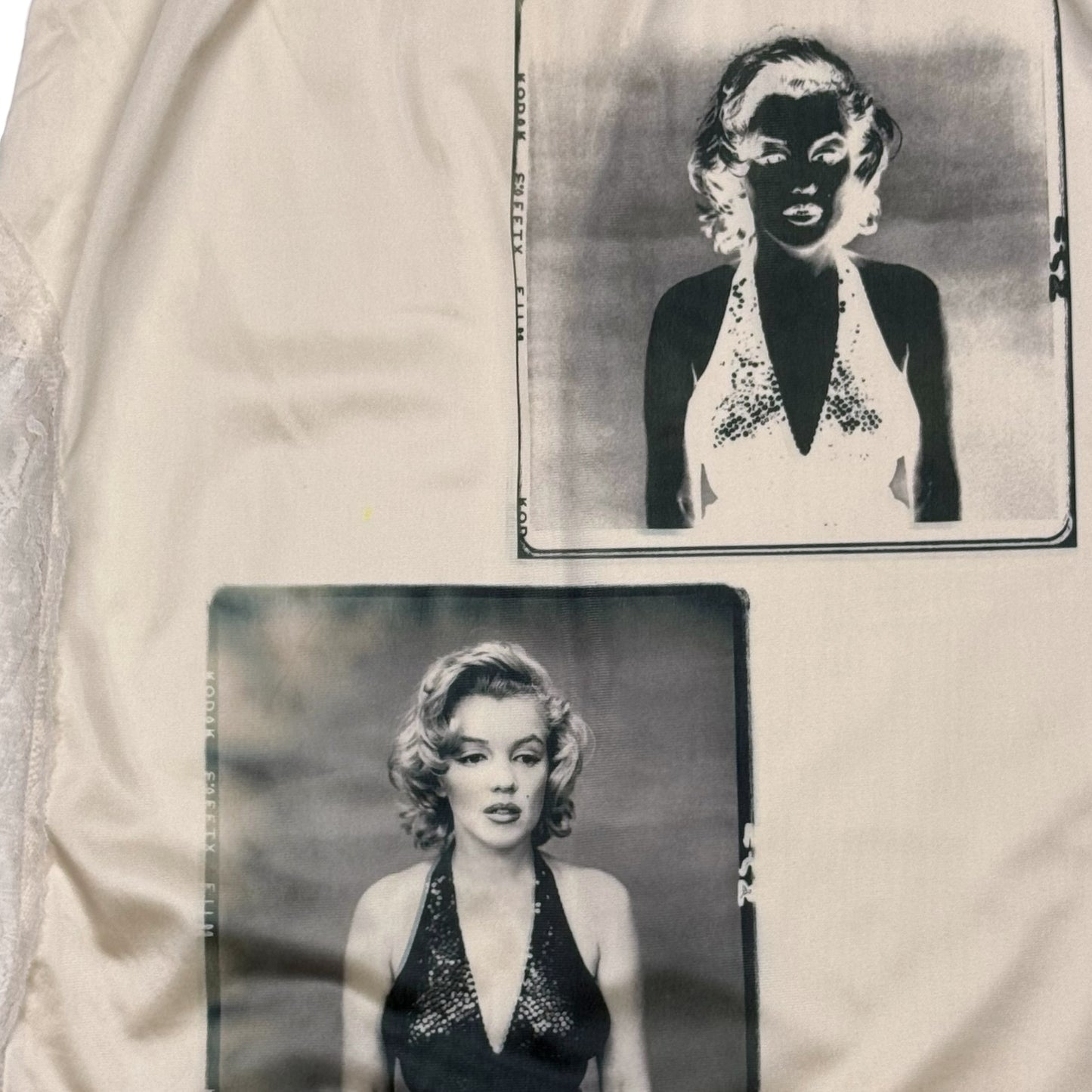 MARILYN CREAM LACE SKIRT - S/M