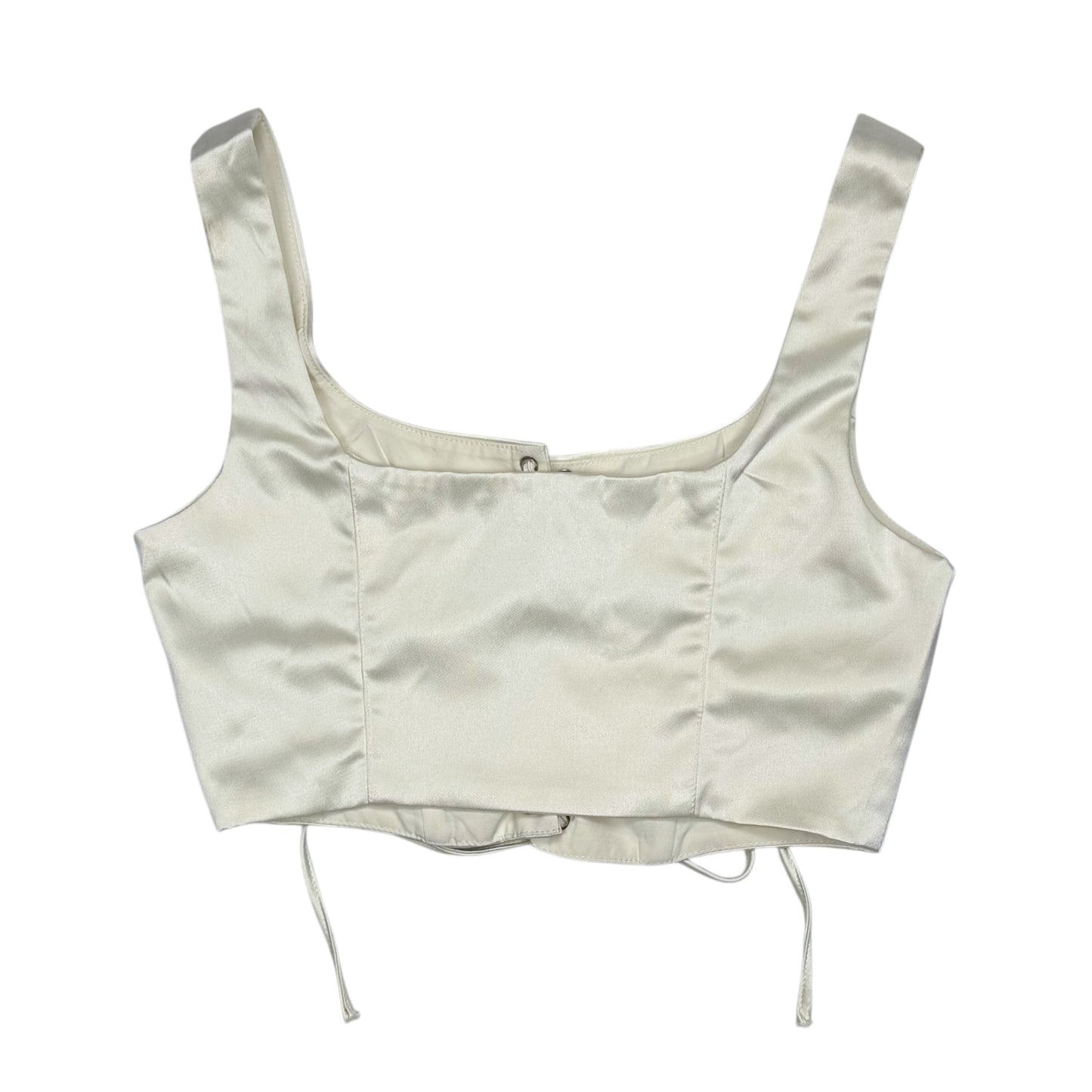 RETURN OF THE FLY LACE UP TOP - M