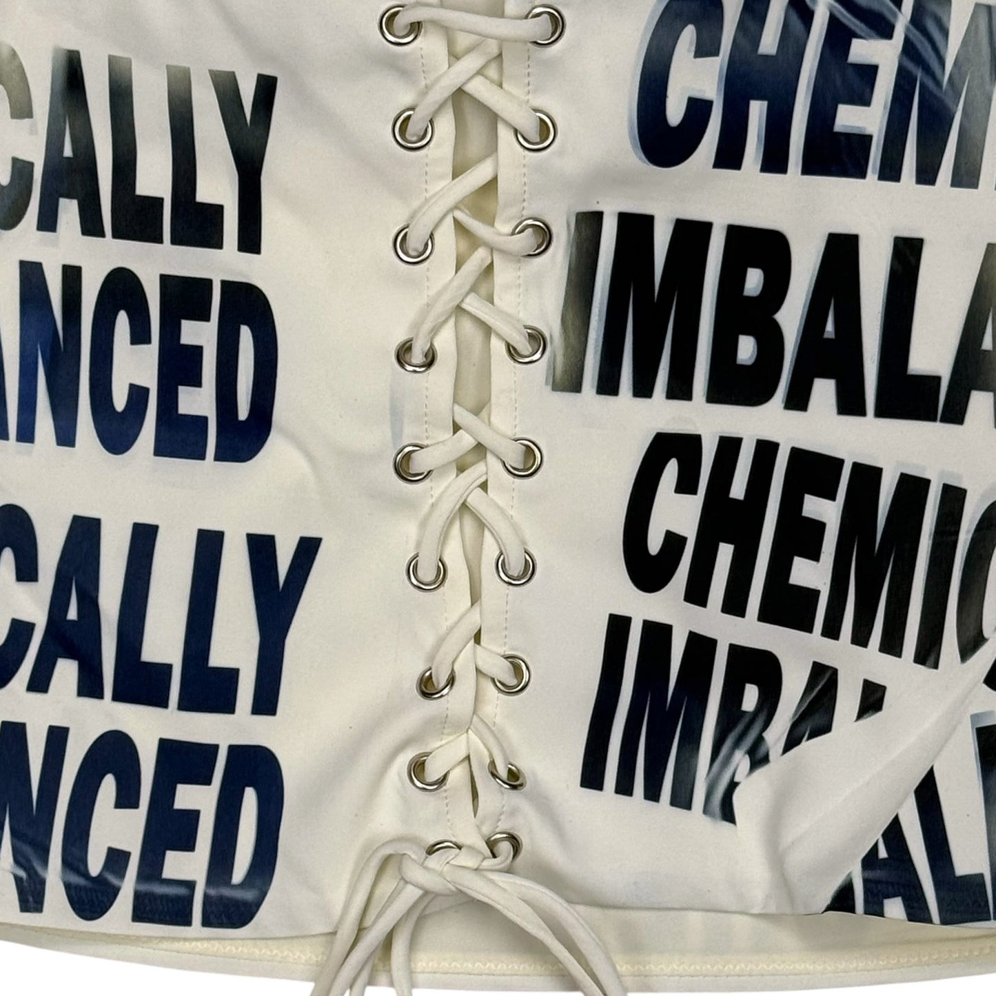 CHEMICALLY IMBALANCED PINK BOW TUBE TOP - XS
