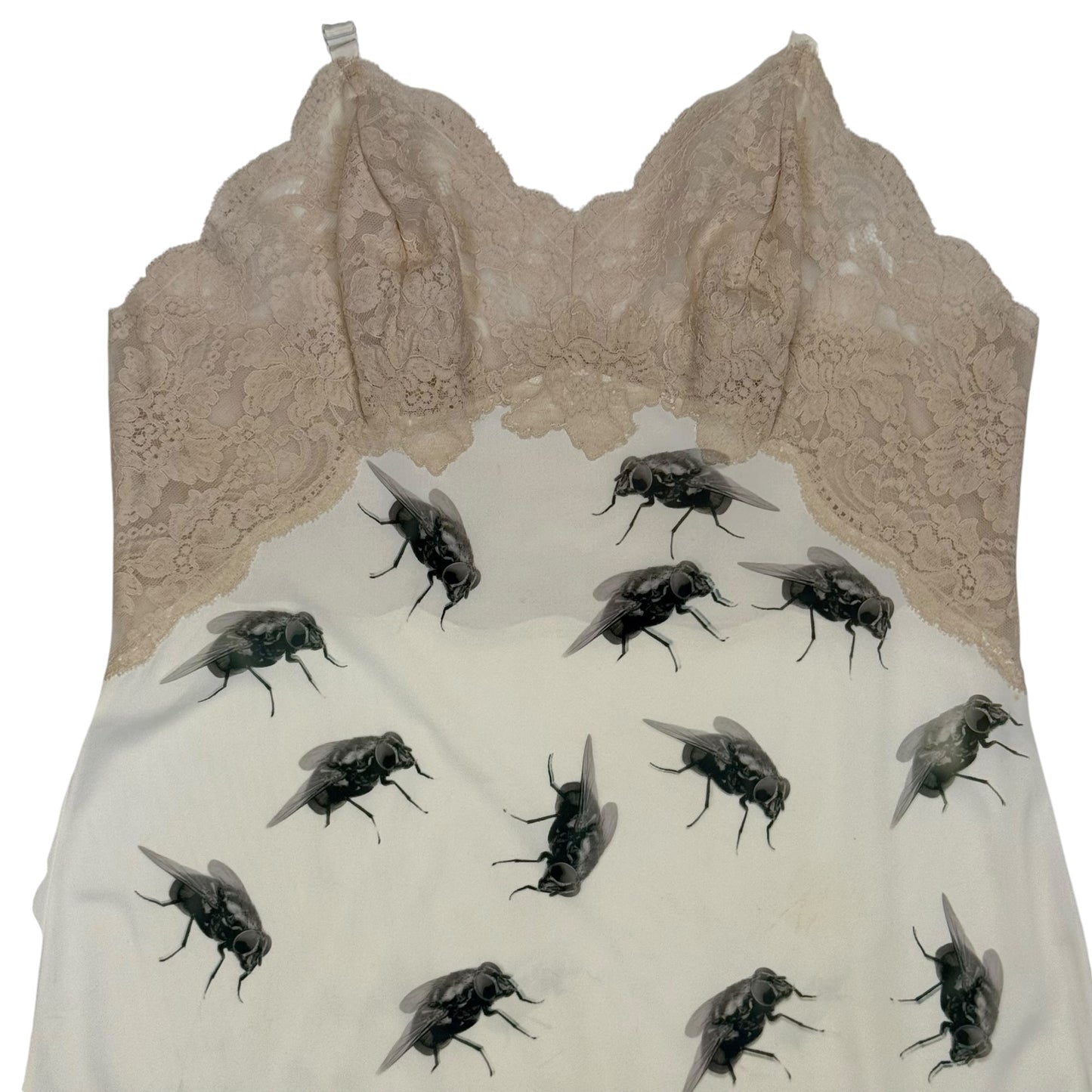 FLY CREAM LACE DRESS - S