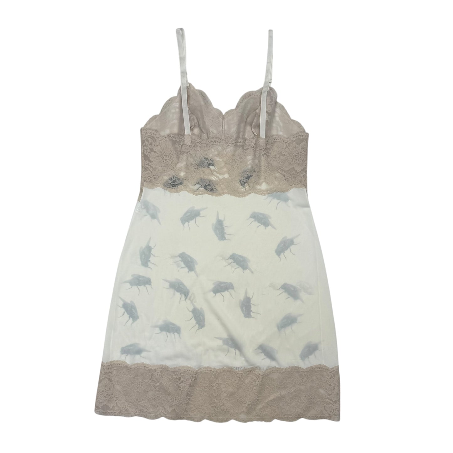 FLY CREAM LACE DRESS - S