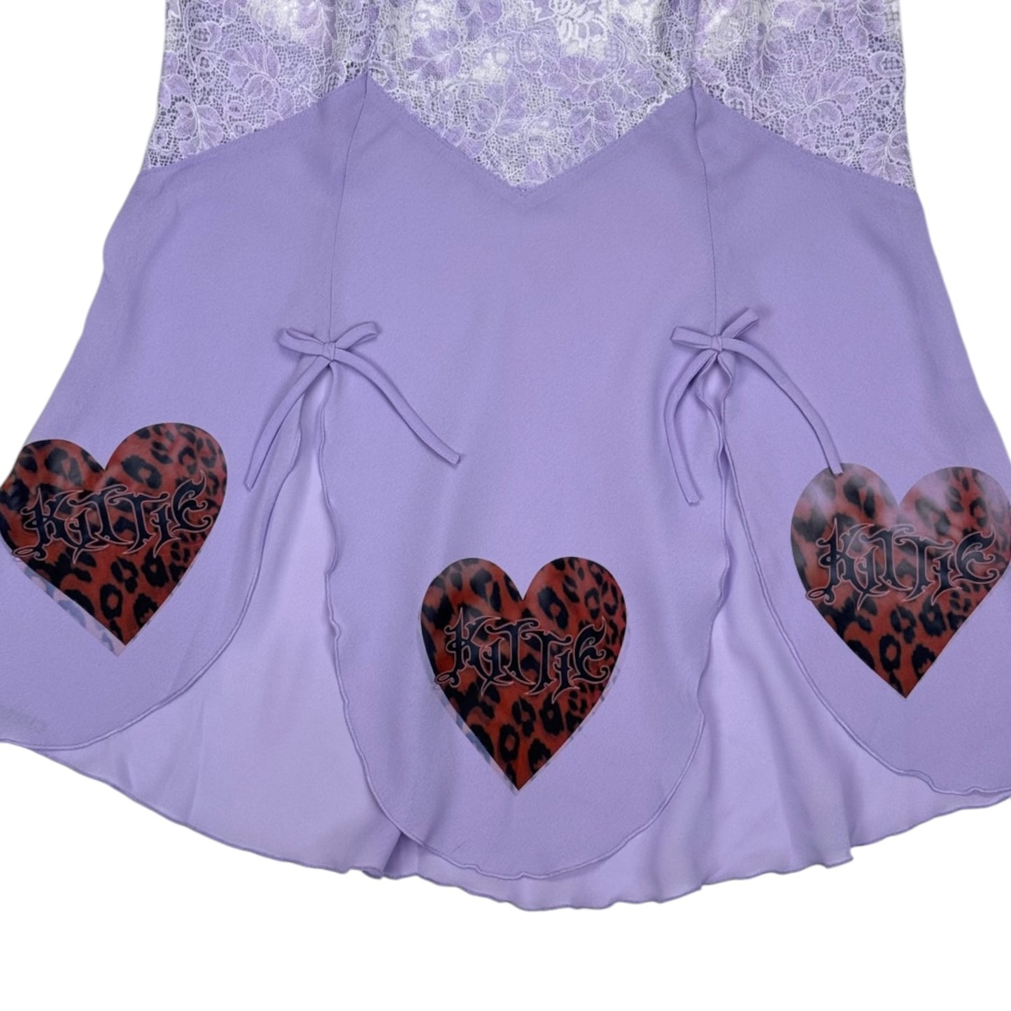 KITTIE PURPLE BABYDOLL TOP - M