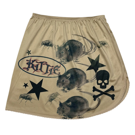THE SKULL KITTIE FLIES SKIRT - XXS/XS