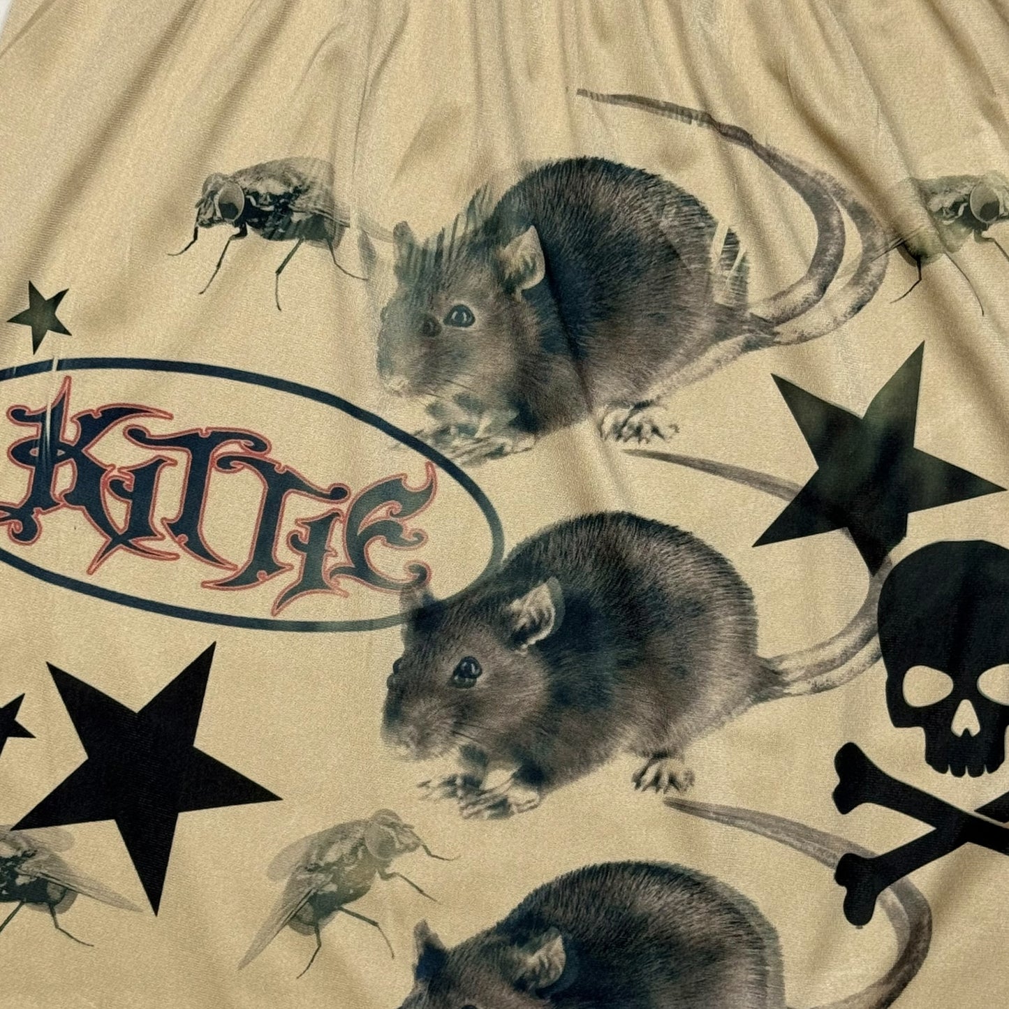THE SKULL KITTIE FLIES SKIRT - XXS/XS