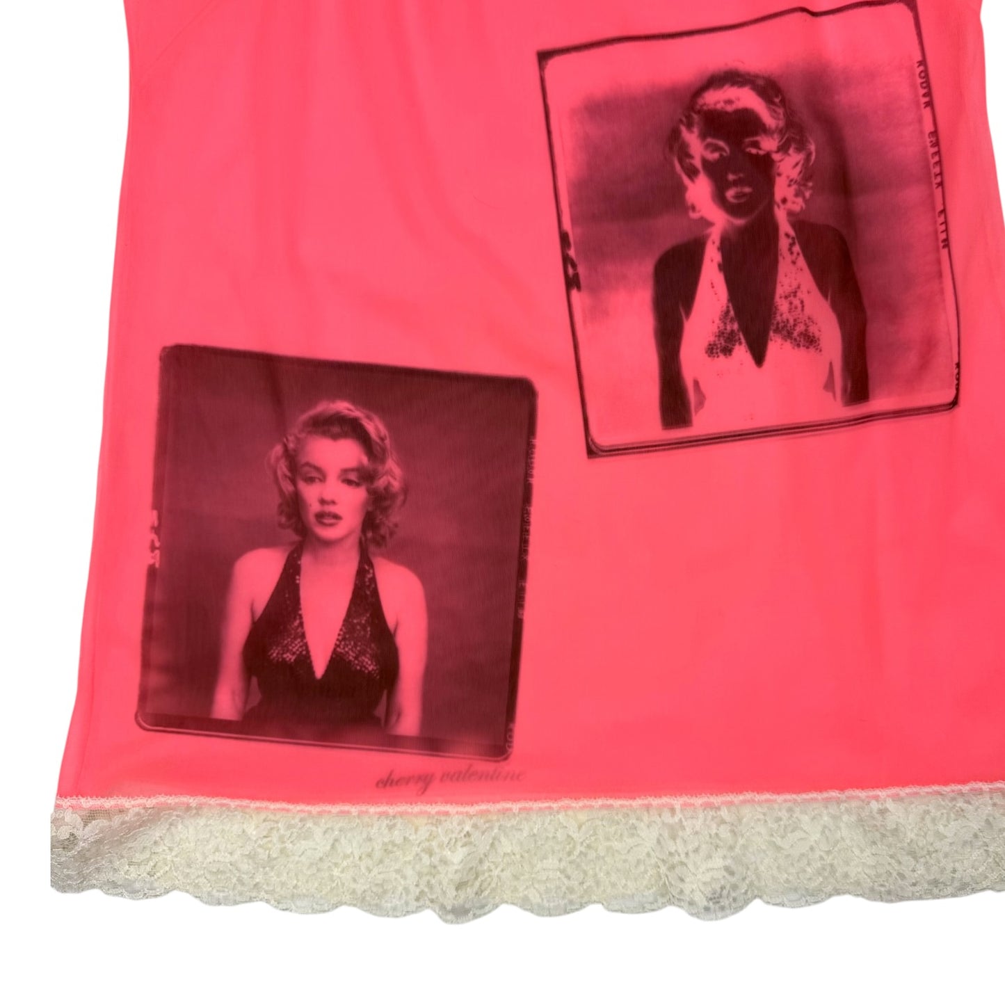 MARILYN SLIP NEON PINK MINI DRESS - S/M