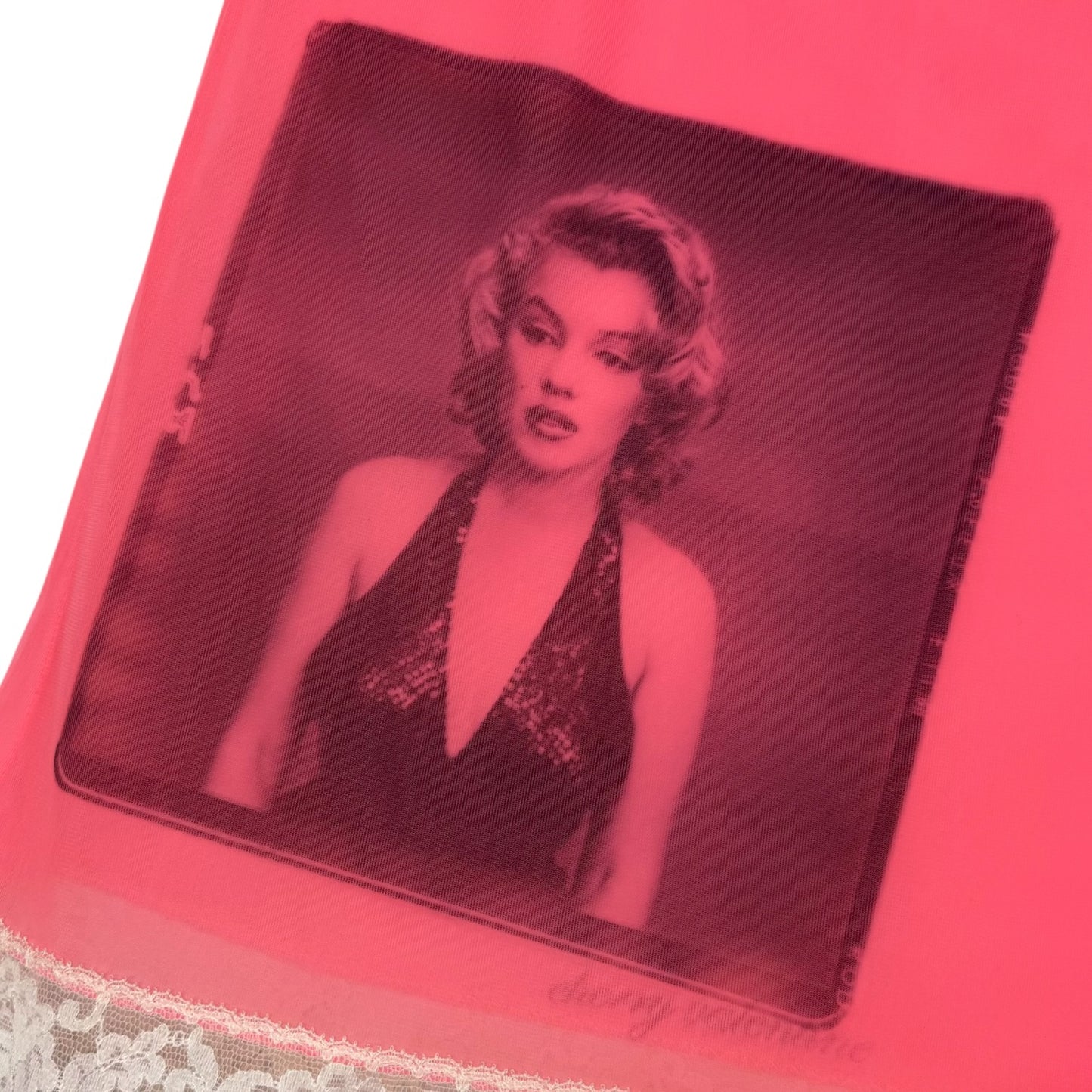 MARILYN SLIP NEON PINK MINI DRESS - S/M