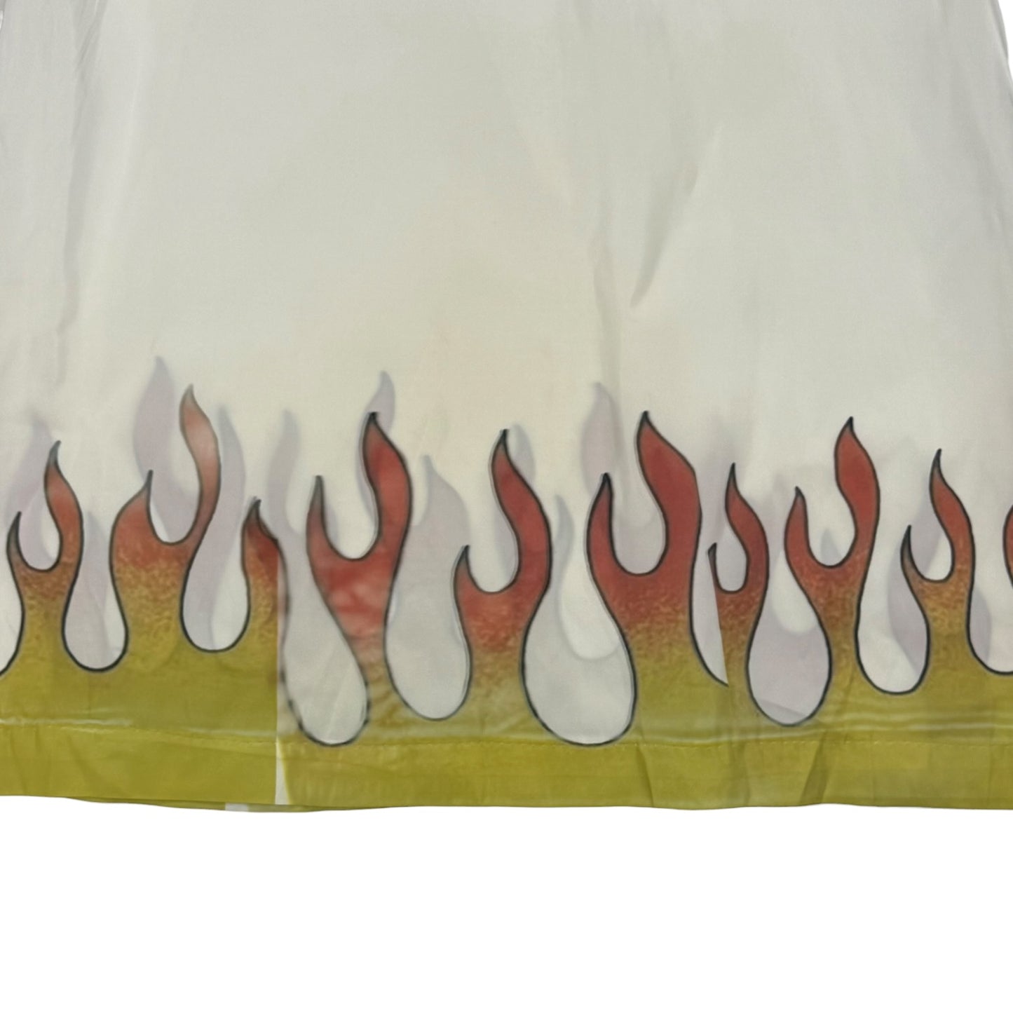 IN FLAMES WHITE DRESS - M