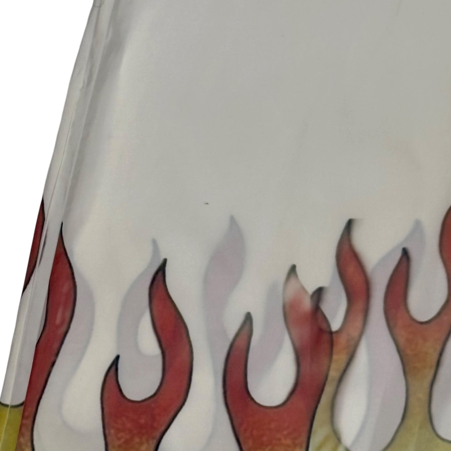 IN FLAMES WHITE DRESS - M