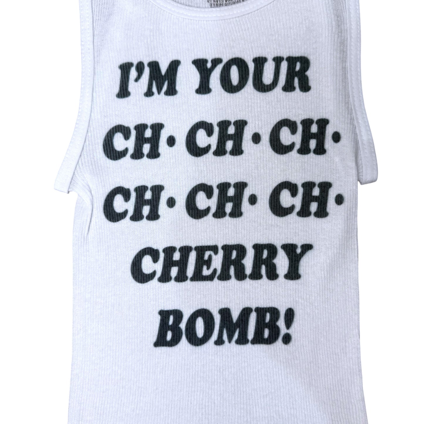 CHERRY BOMB TANK *PRE-ORDER*