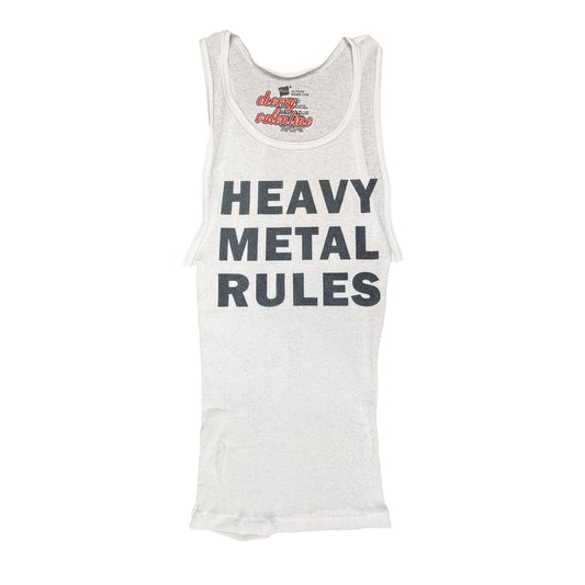 HEAVY METAL RULES TANK *PRE-ORDER*