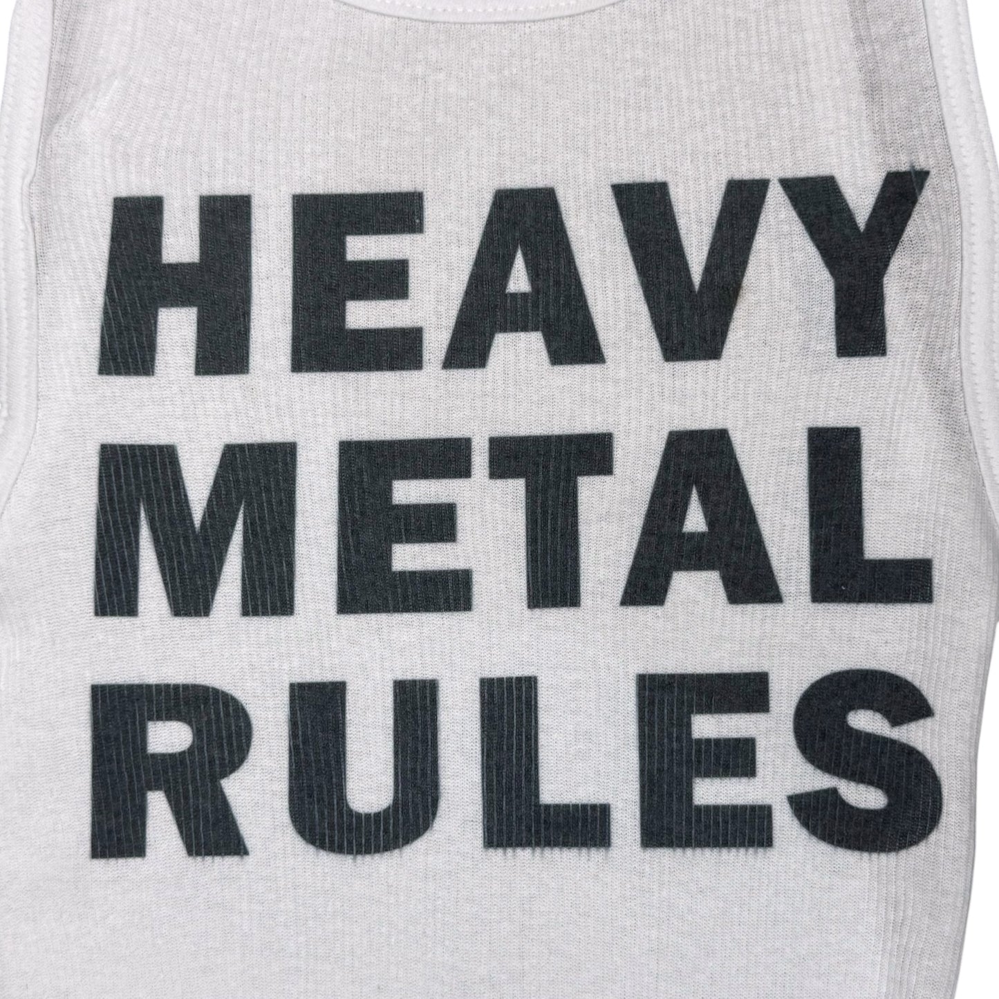 HEAVY METAL RULES TANK *PRE-ORDER*