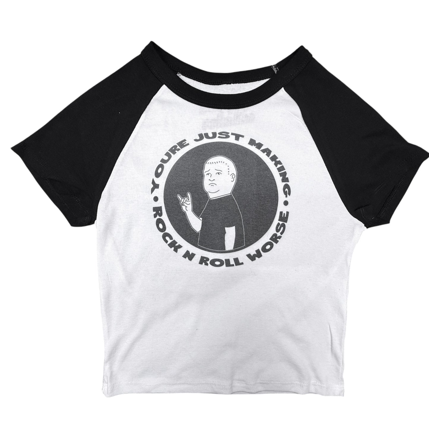 ROCK N ROLL BOBBY HILL BABY TEE *PRE-ORDER*