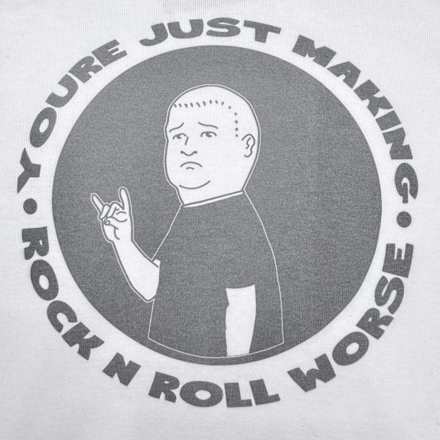 ROCK N ROLL BOBBY HILL BABY TEE *PRE-ORDER*