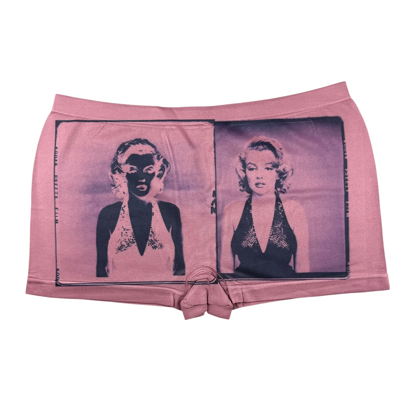 WHO KILLED MARILYN MAUVE BOY SHORT UNDIES 2 - L