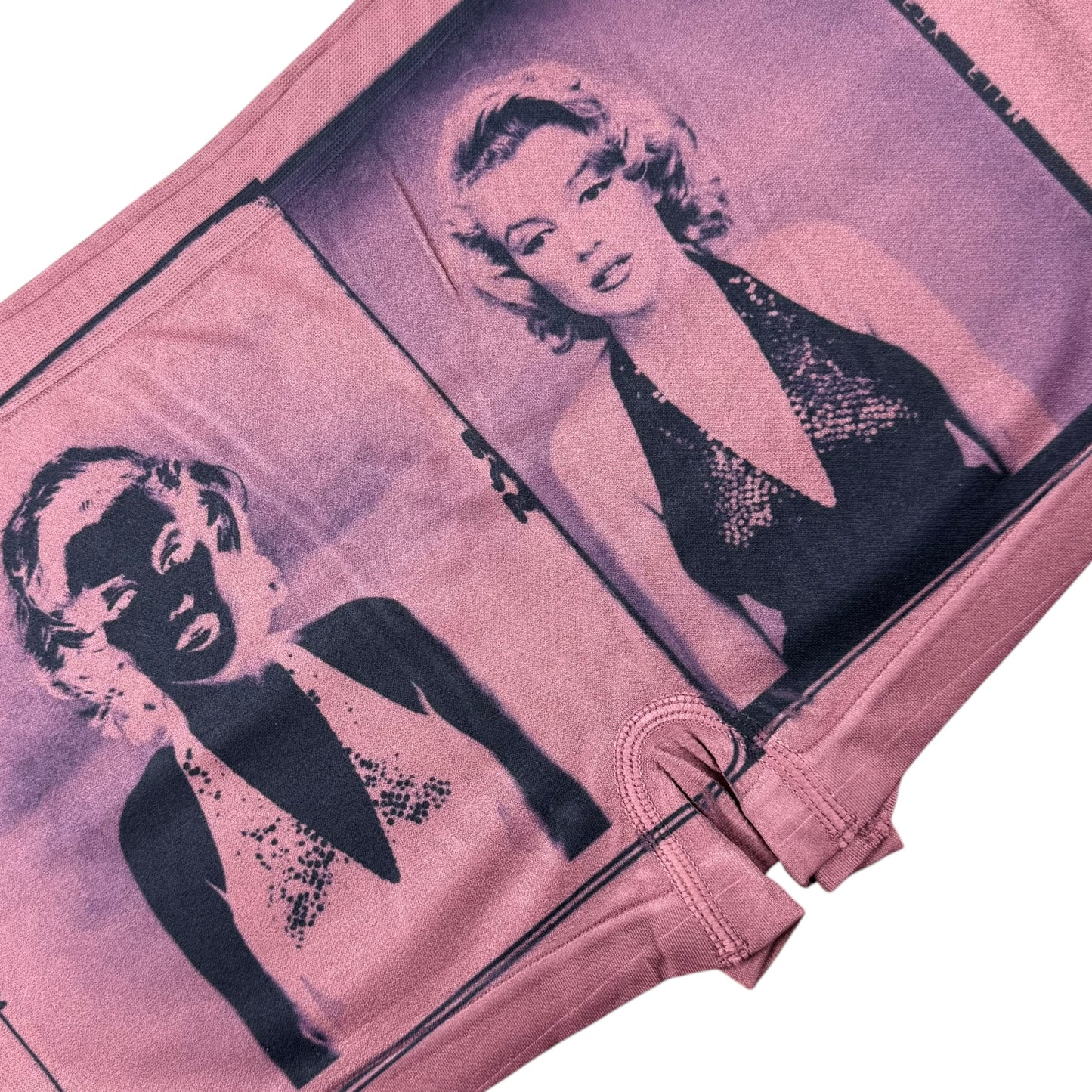 WHO KILLED MARILYN MAUVE BOY SHORT UNDIES 2 - L